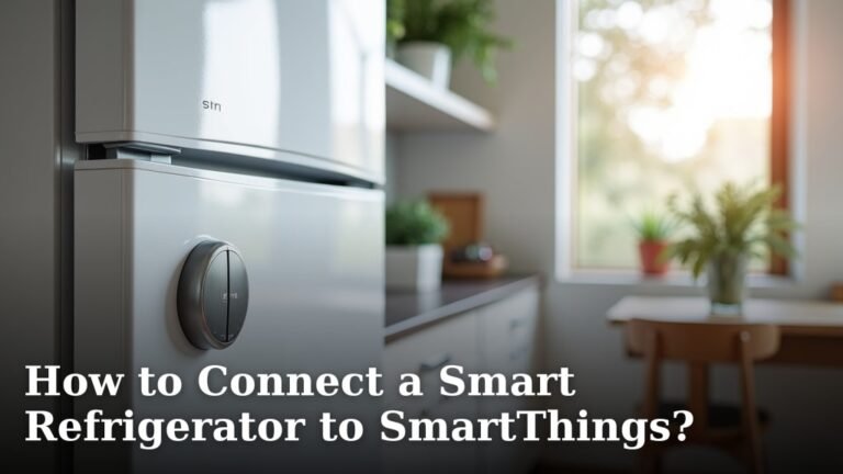 How to Connect a Smart Refrigerator to SmartThings?