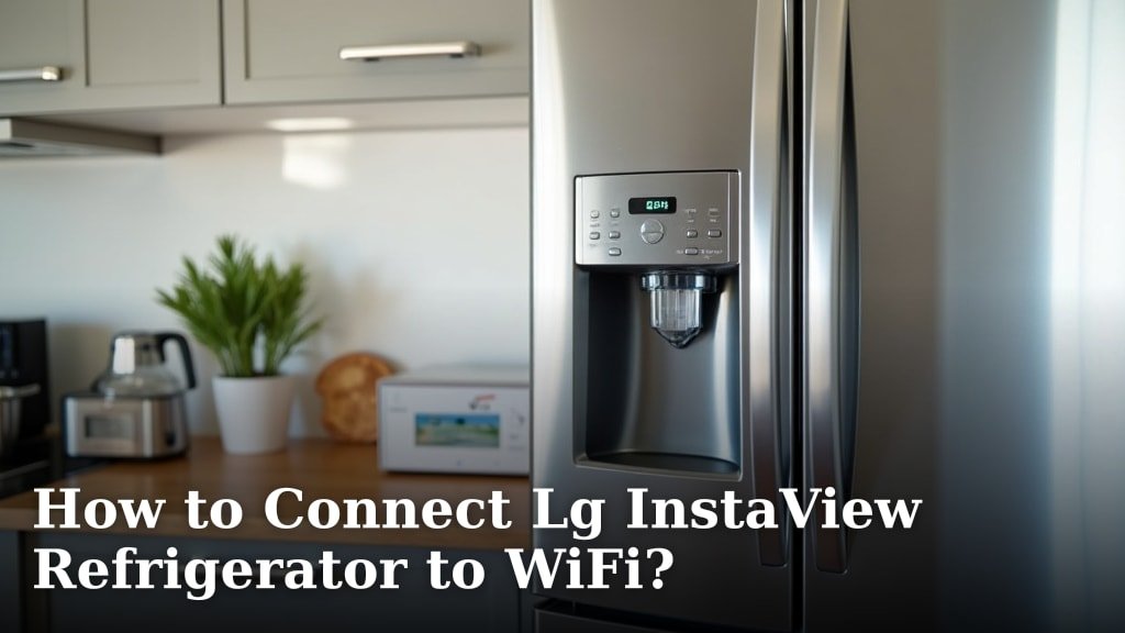 How to Connect Lg InstaView Refrigerator to WiFi?