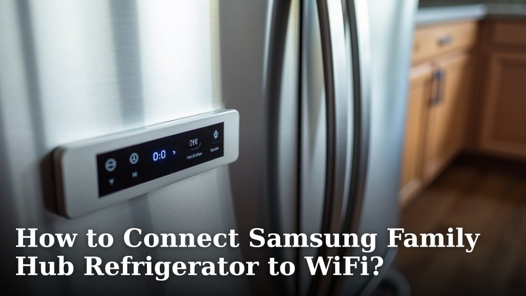 How to Connect Samsung Family Hub Refrigerator to WiFi?
