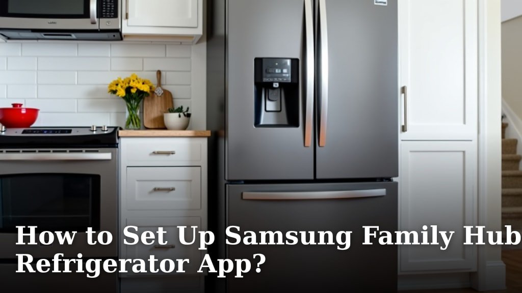 How to Set Up Samsung Family Hub Refrigerator App?