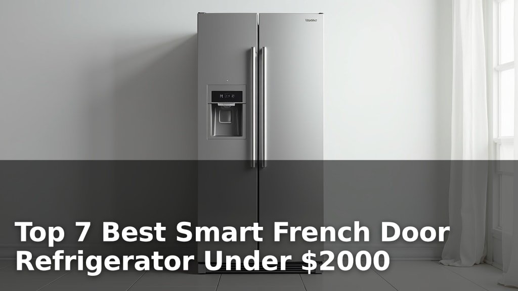 Top 7 Best Smart French Door Refrigerator Under $2000