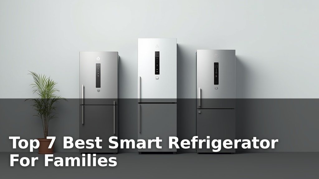 Top 7 Best Smart Refrigerator For Families