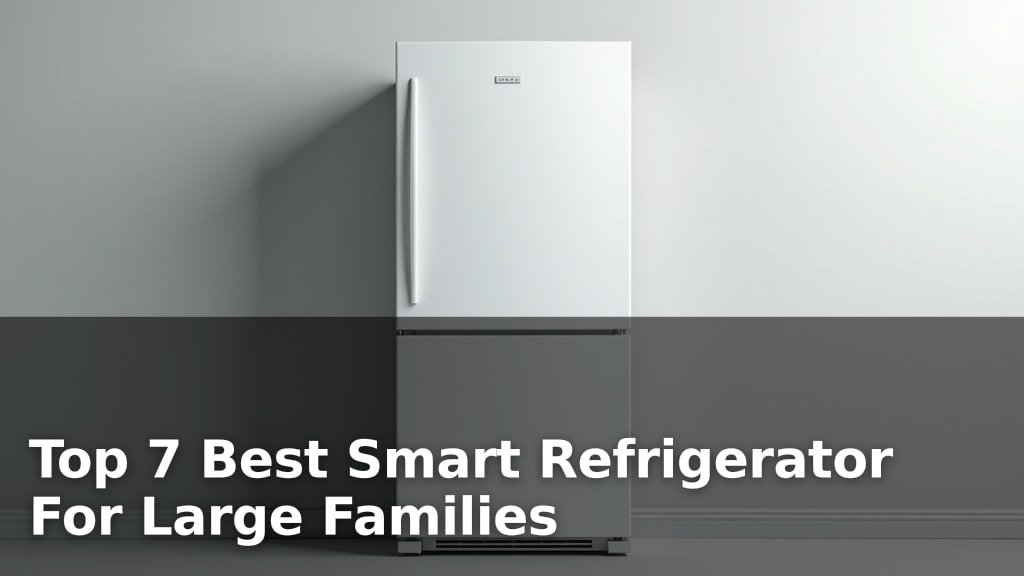Best Smart Refrigerator For Large Families
