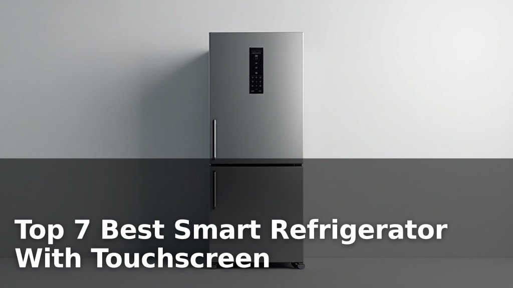 Top 7 Best Smart Refrigerator With Touchscreen
