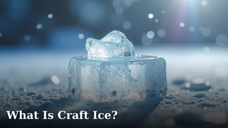 What Is Craft Ice?