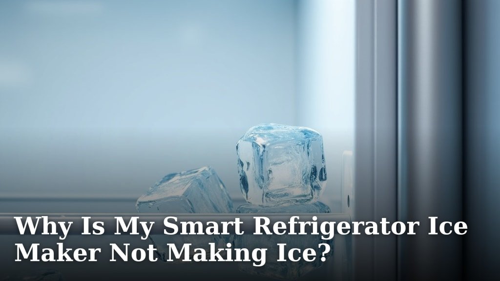 Why Is My Smart Refrigerator Ice Maker Not Making Ice?