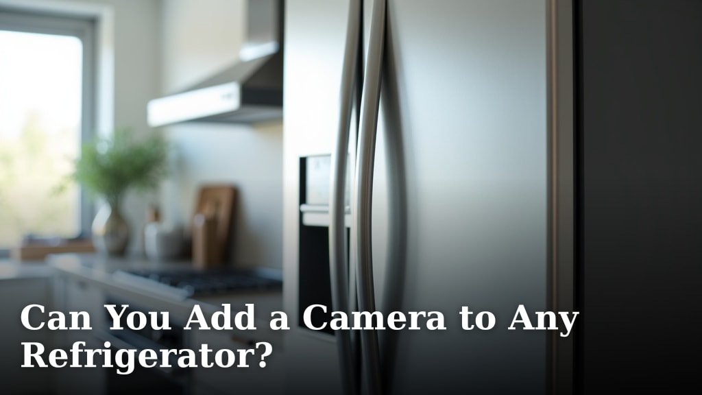 Can You Add a Camera to Any Refrigerator?