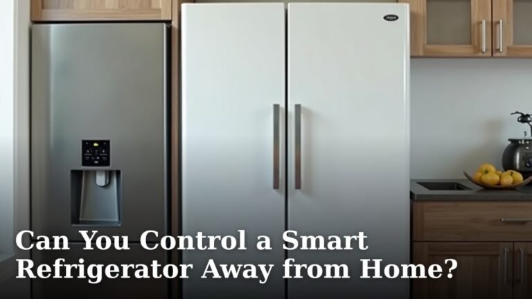 Can You Control a Smart Refrigerator Away from Home?