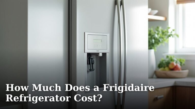 How Much Does a Frigidaire Refrigerator Cost?