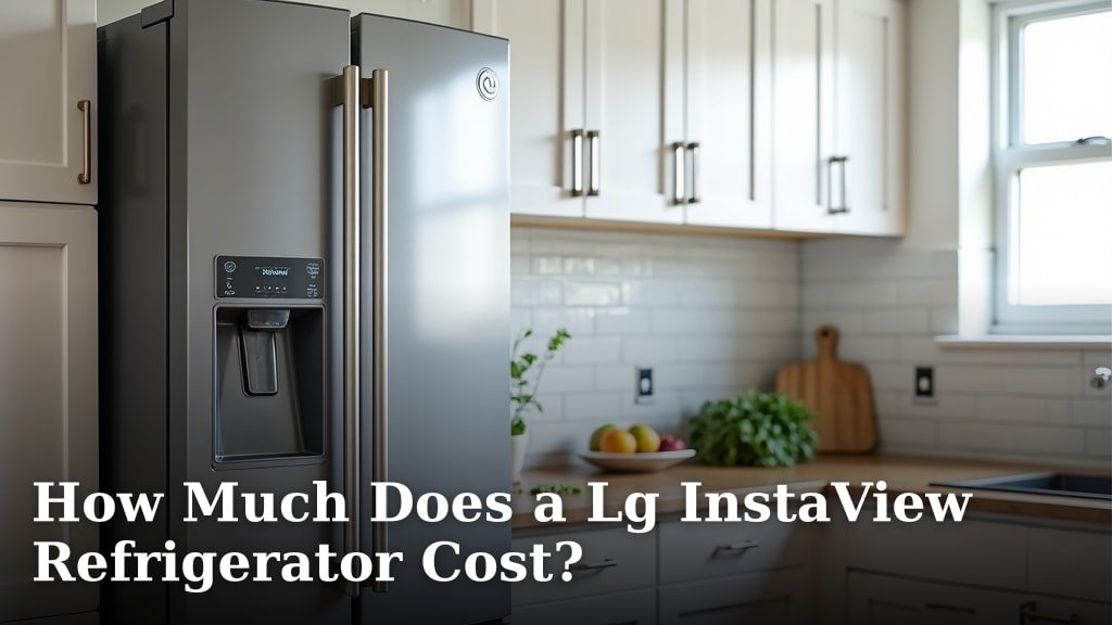 How Much Does a Lg InstaView Refrigerator Cost?