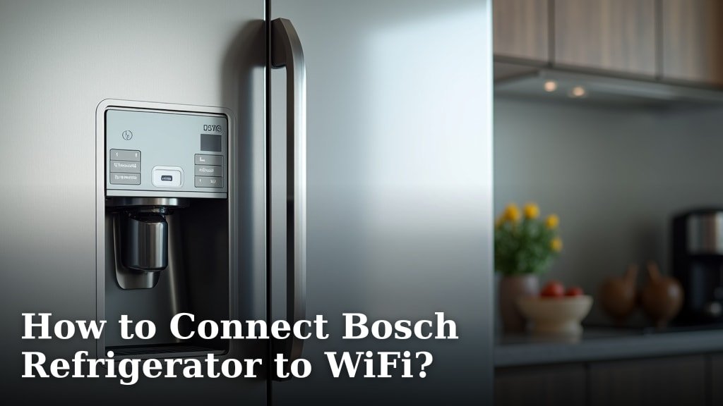 How to Connect Bosch Refrigerator to WiFi?