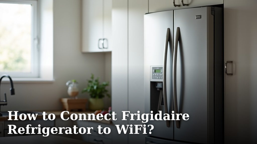 How to Connect Frigidaire Refrigerator to WiFi?