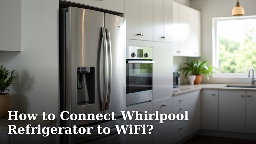 How to Connect Whirlpool Refrigerator to WiFi?
