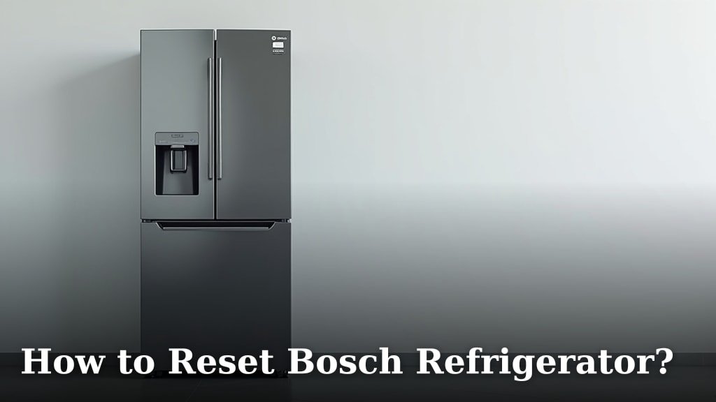 How to Reset Bosch Refrigerator?