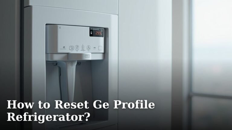 How to Reset Ge Profile Refrigerator?