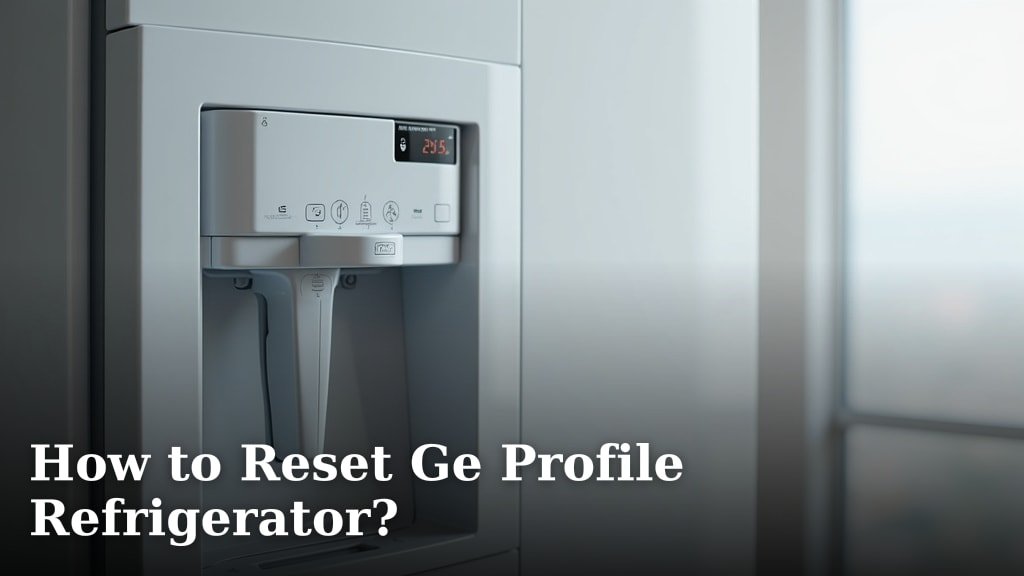How to Reset Ge Profile Refrigerator?