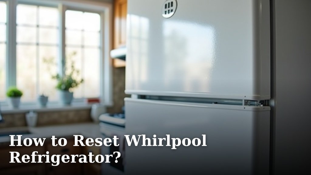 How to Reset Whirlpool Refrigerator?