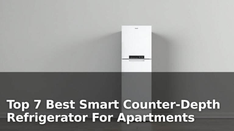 Top 7 Best Smart Counter-Depth Refrigerator For Apartments