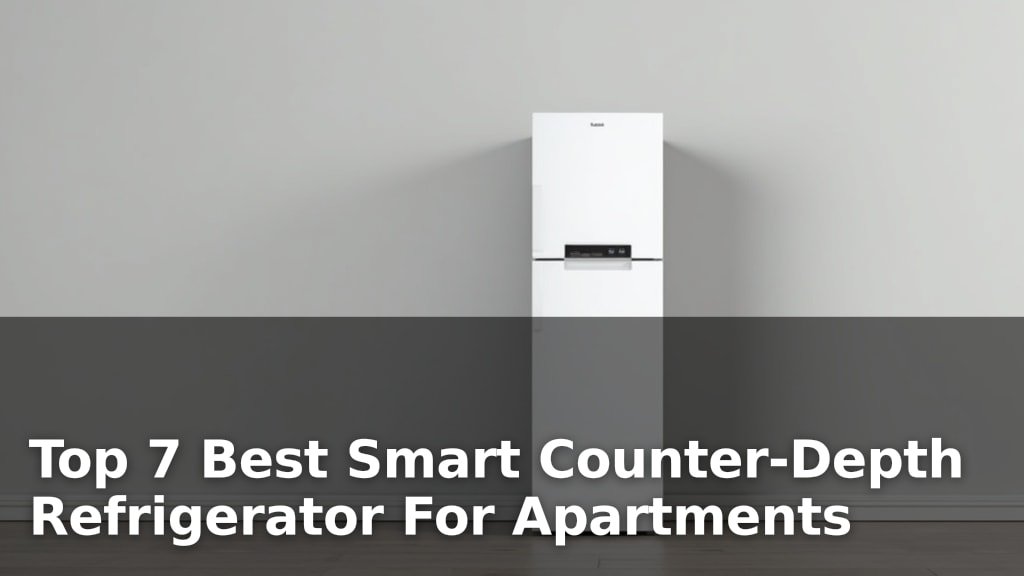 Top 7 Best Smart Counter-Depth Refrigerator For Apartments