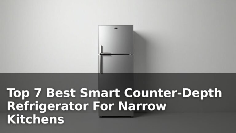 Top 7 Best Smart Counter-Depth Refrigerator For Narrow Kitchens