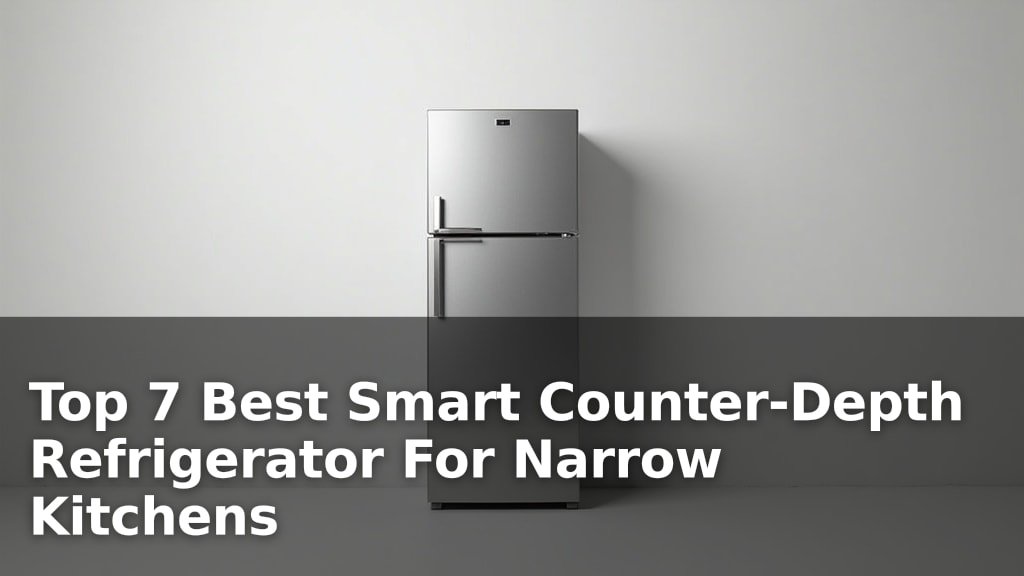 Top 7 Best Smart Counter-Depth Refrigerator For Narrow Kitchens