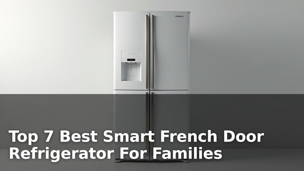 Top 7 Best Smart French Door Refrigerator For Families