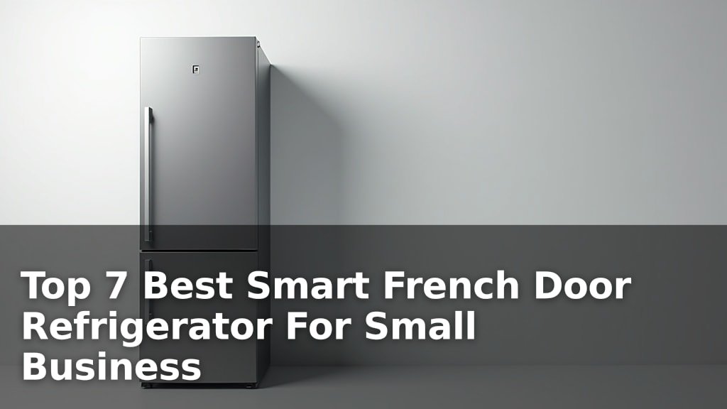 Top 7 Best Smart French Door Refrigerator For Small Business
