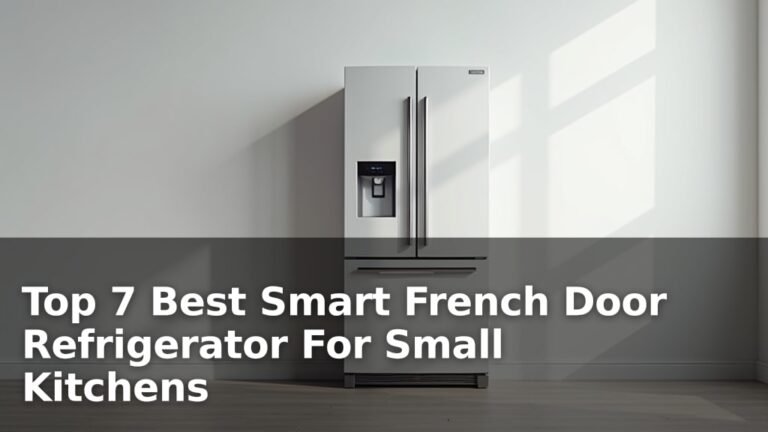 Top 7 Best Smart French Door Refrigerator For Small Kitchens