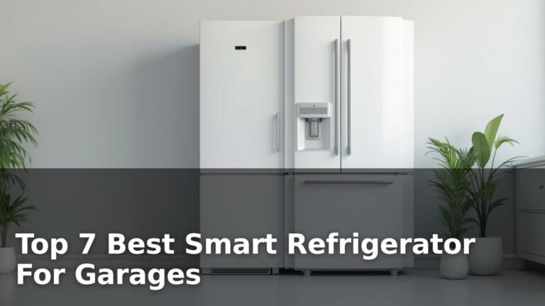Top 7 Best Smart Refrigerator For Garages