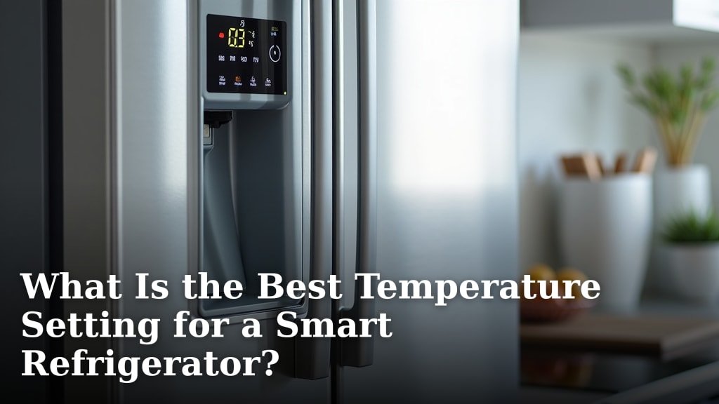 What Is the Best Temperature Setting for a Smart Refrigerator?
