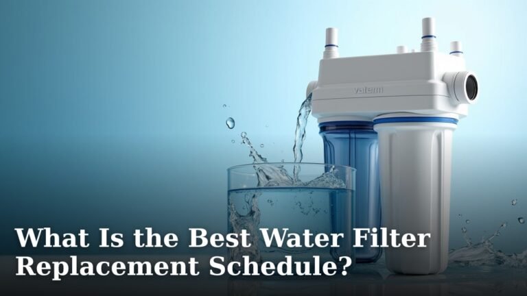 What Is the Best Water Filter Replacement Schedule?