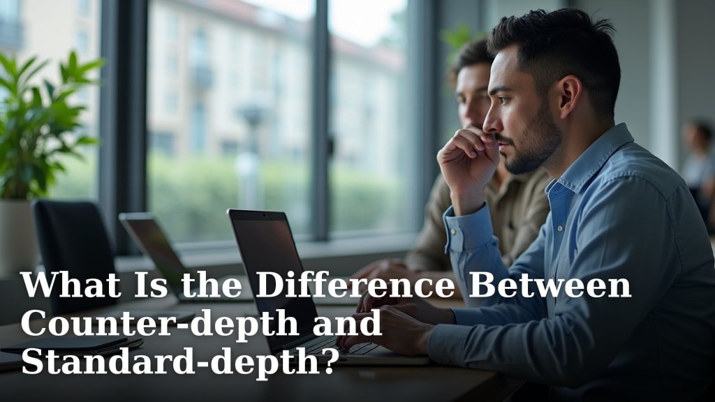 What Is the Difference Between Counter-depth and Standard-depth?