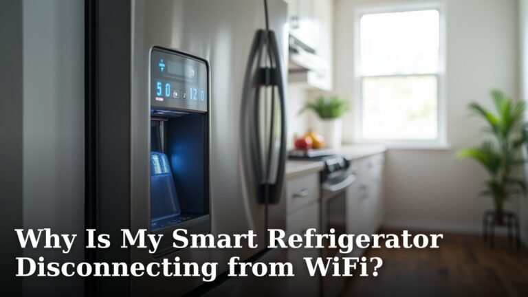 Why Is My Smart Refrigerator Disconnecting from WiFi?