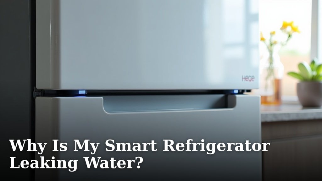 Why Is My Smart Refrigerator Leaking Water?