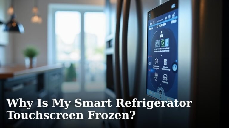 Why Is My Smart Refrigerator Touchscreen Frozen?