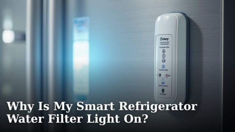 Why Is My Smart Refrigerator Water Filter Light On?