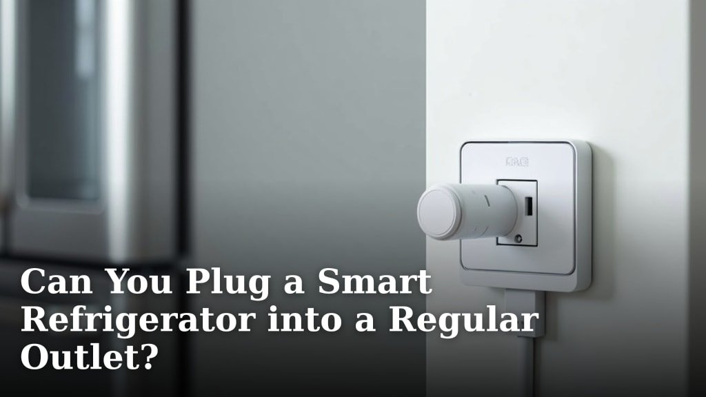 Can You Plug a Smart Refrigerator into a Regular Outlet?