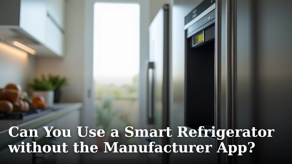 Can You Use a Smart Refrigerator without the Manufacturer App?