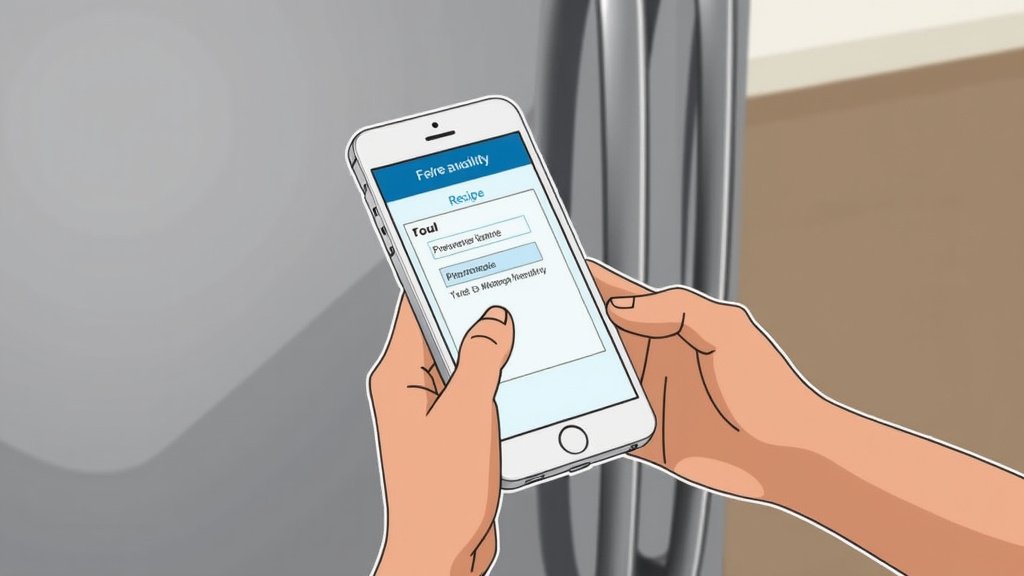 Your Frigidaire Fridge App: A Digital Recipe Keeper
