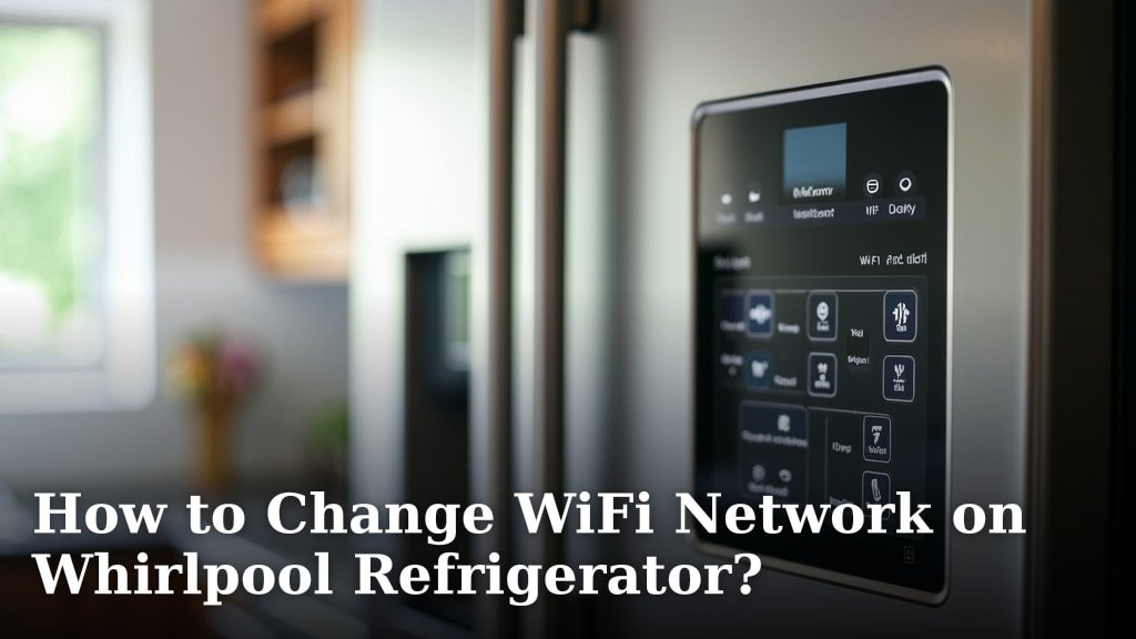 How to Change WiFi Network on Whirlpool Refrigerator?
