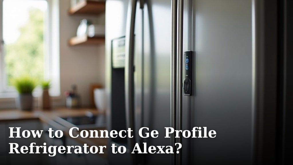 How to Connect Ge Profile Refrigerator to Alexa?