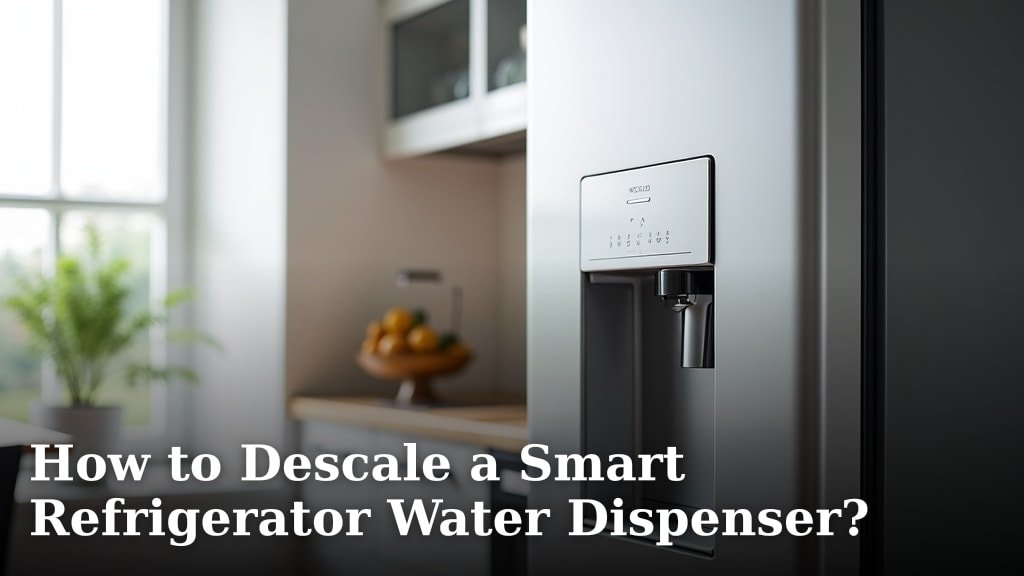 How to Descale a Smart Refrigerator Water Dispenser?