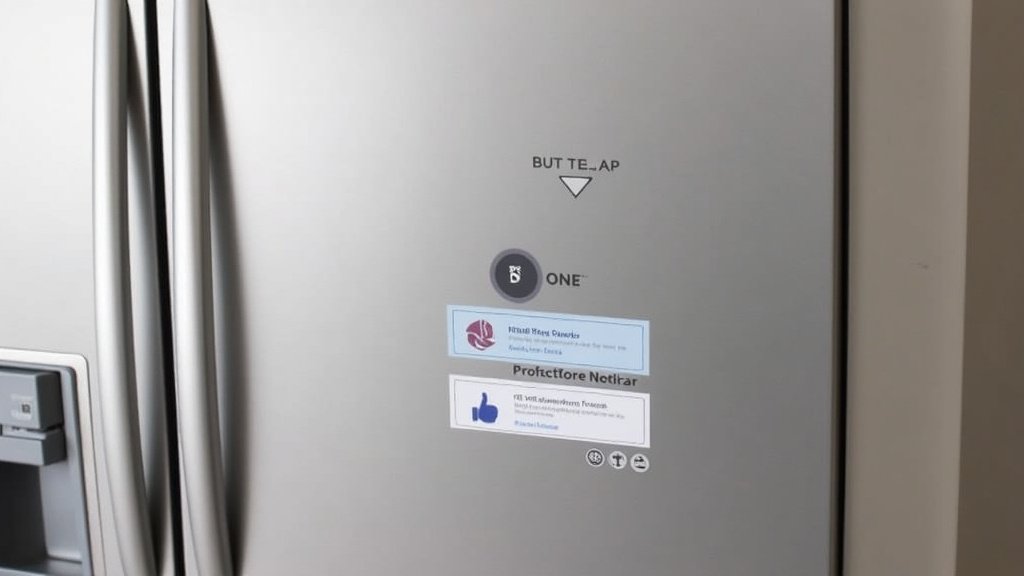 Getting Your GE Profile Refrigerator Notifications Set Up