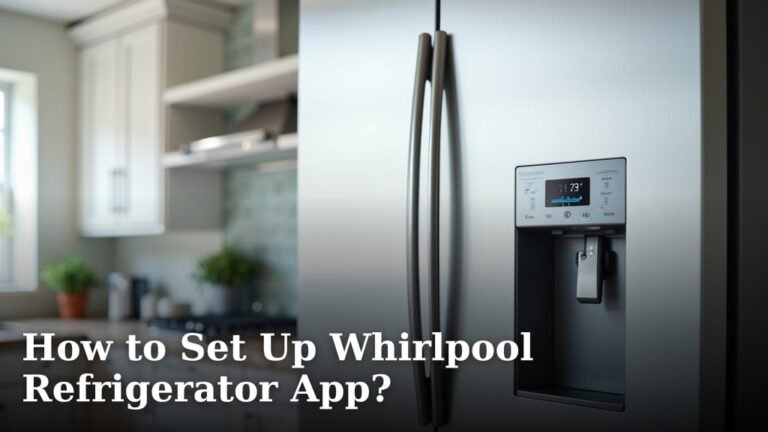 How to Set Up Whirlpool Refrigerator App?