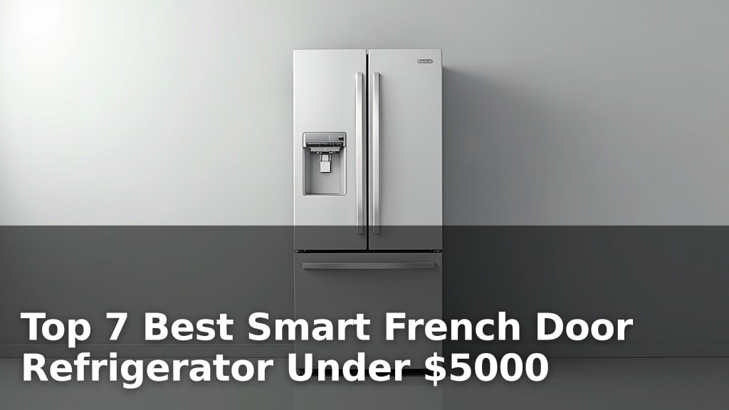 Best Smart French Door Refrigerator Under $5000