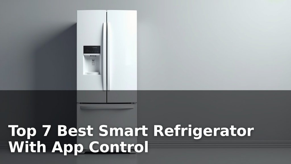Top 7 Best Smart Refrigerator With App Control