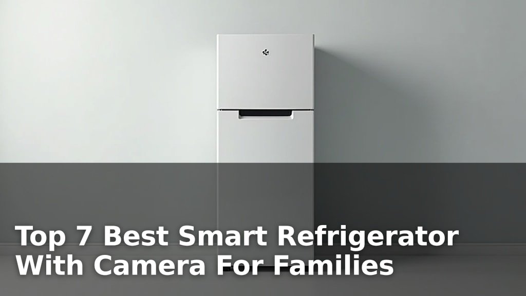 Best Smart Refrigerator With Camera For Families