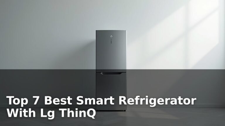 Top 7 Best Smart Refrigerator With Lg ThinQ
