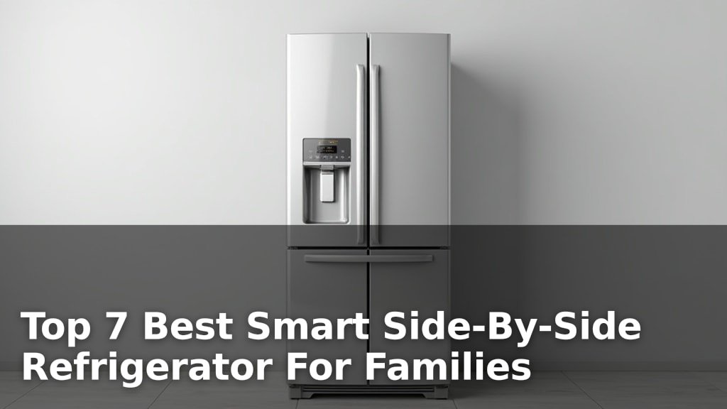 Best Smart Side-By-Side Refrigerator For Families