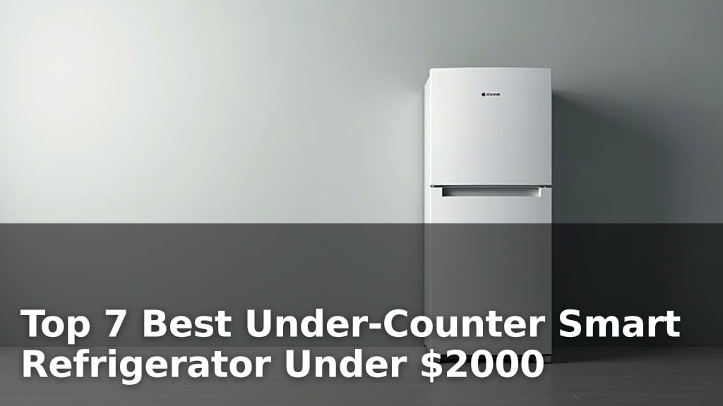 Best Under-Counter Smart Refrigerator Under $2000